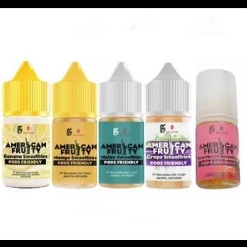 Gambar LIQUID AMERICAN FRUITY PODS FRIENDLY 30ML SERIES AMERICAN FRUITY SALT - STRAWBERRY dari 88sixteen undefined Tokopedia