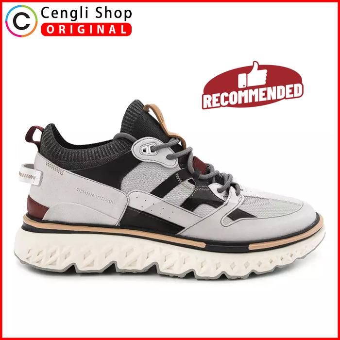 Jual BRUNO PREMI KICKERS SEPATU SNEAKER BOOT PRIA ORIGINAL LEATHER