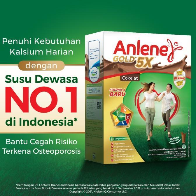 Gambar Spesial Promo Anlene Gold 5X Susu Bubuk Dewasa Cokelat 850G - Tulang & Sendi Diskon Khusus Hari Ini dari Adesantistor88 undefined Tokopedia
