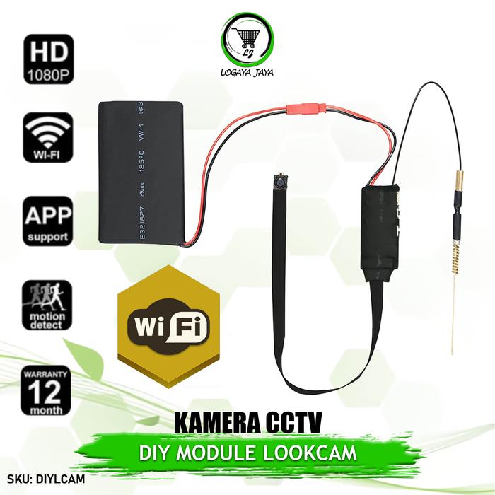 Lookcam Module Promo LOGAYAJAYA Kamera WiFi DIY Module DIYLCAM Full HD 1080P Portable ...