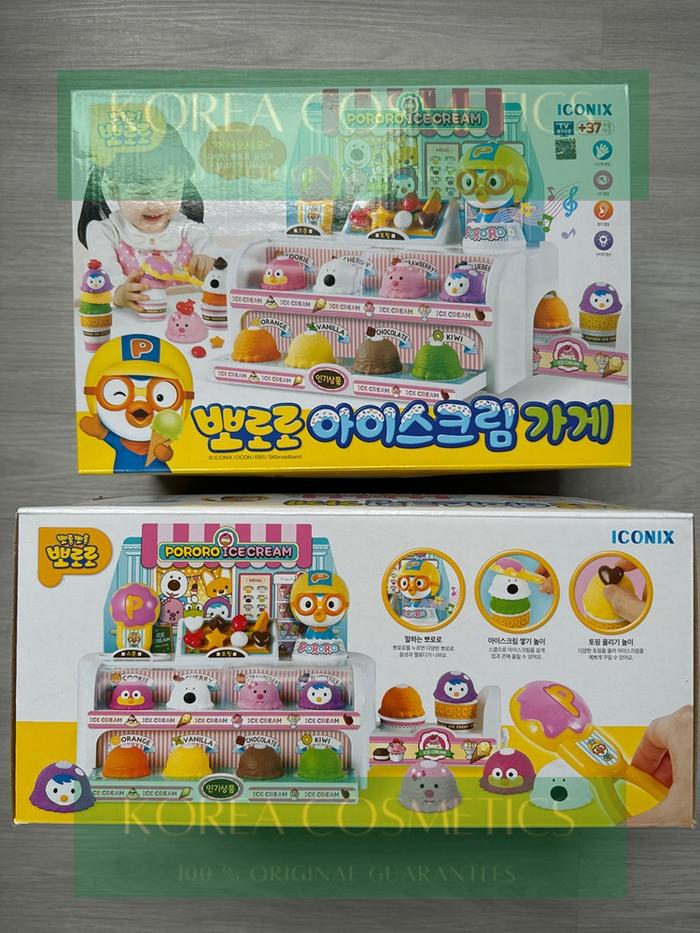 Gambar Pororo Ice Cream Shop Playset Pretend Play / Mainan Toko Es Krim Original Korea dari Korea Cosmetics undefined Tokopedia