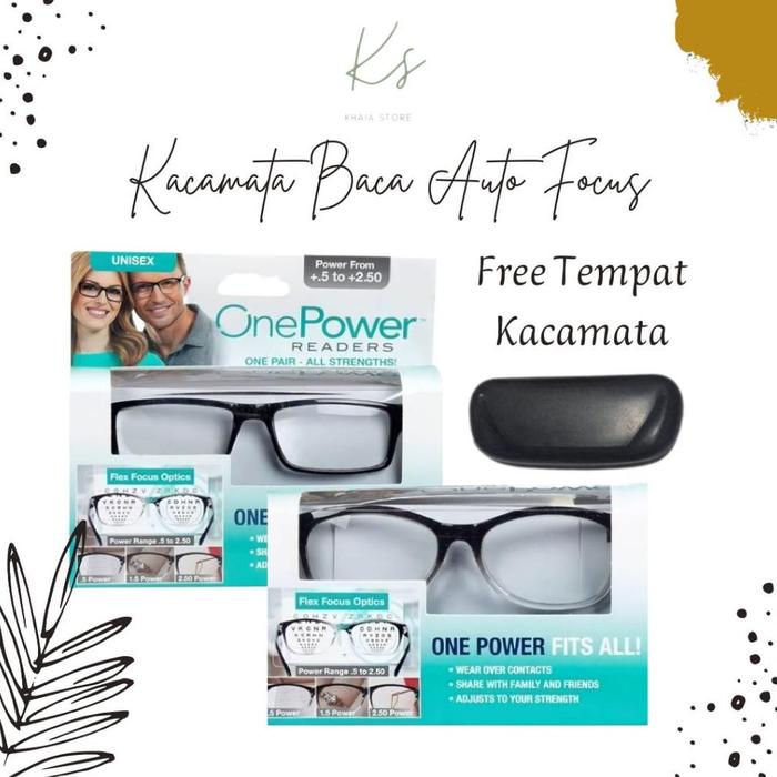 Gambar Diskon Promo Kacamata Baca Plus Wanita Dan Pria Auto Focus One Power Readers Original Gratis Kotak Kaca Mata dari Toko Charlotte Bennett undefined Tokopedia