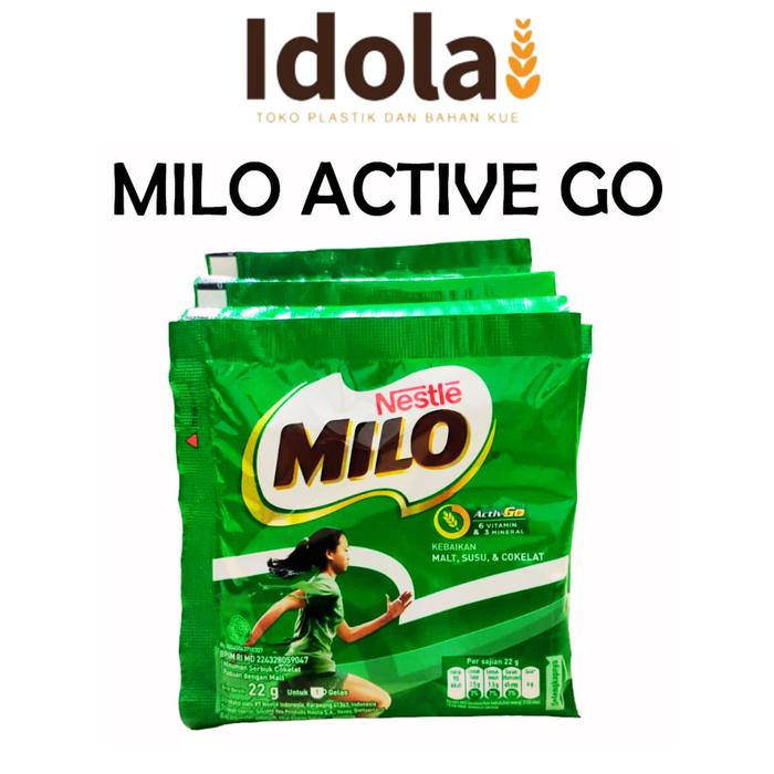 Gambar MILO RENCENG ISI 10 22 GRAM dari Idola Tbk undefined Tokopedia