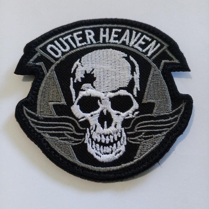 Gambar Patch MGS Metal Gear Solid emblem bordir video game - Outer Heaven, Iron-on dari ZONAPATCH undefined Tokopedia