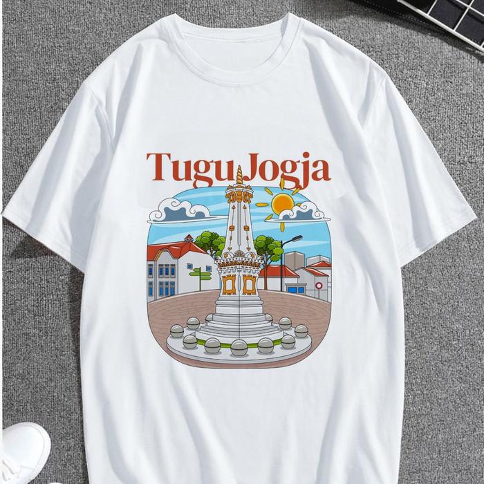 Gambar Kaos Oleh-oleh Yogyakarta Banyak Model - Baju suvenir Jogja model 1 - MODEL 1, XXL dari mafashionjkt undefined Tokopedia