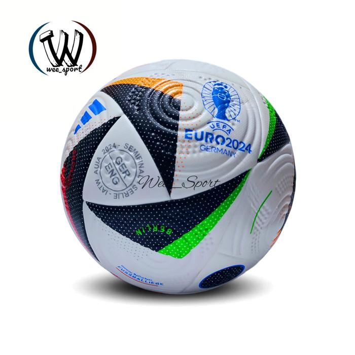 Gambar Bola sepak/Bola kaki EURO 2024 FUSSBALLIEBE ORIGINAL size5 - Putih dari Wee Sport_NEW undefined Tokopedia