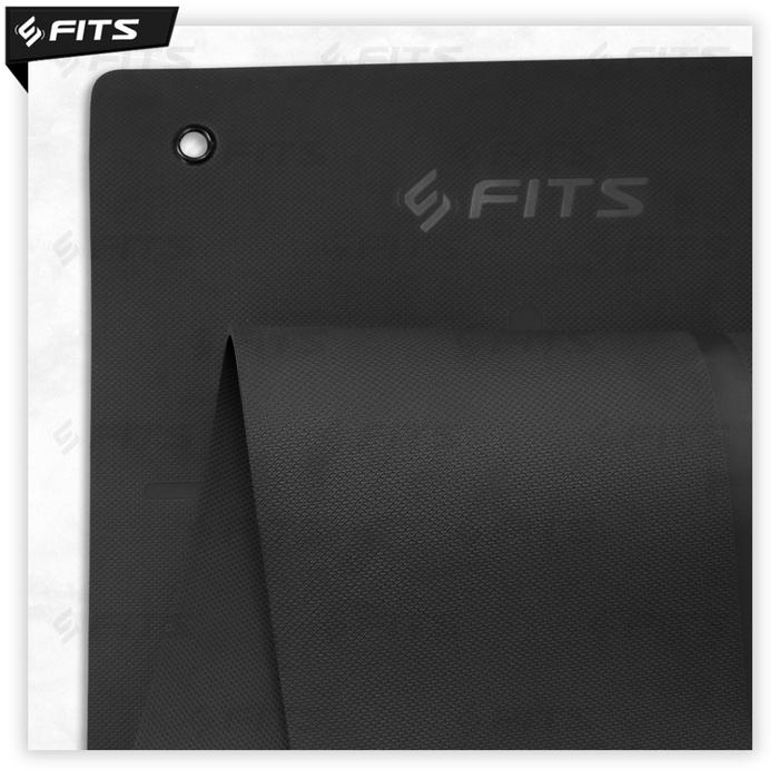 Gambar FITS FACT Premium TPE Yoga Mat | Matras Yoga TPE Anti Slip - Black dari Fits Fact undefined Tokopedia