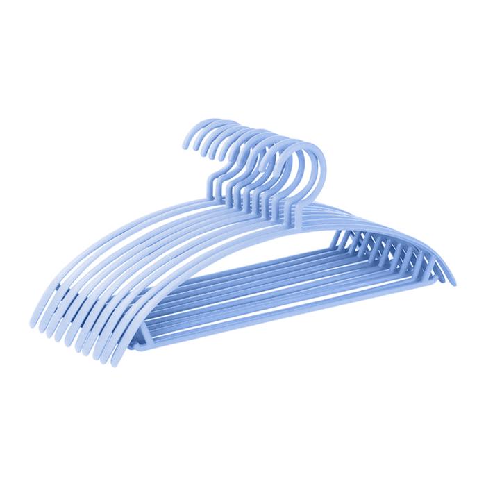 Gambar TP MUI Gantungan Baju Plastik Murah L01 Hanger Plastik Kuat Isi 5Pcs - Biru, 5PCS dari MUI INDO undefined Tokopedia