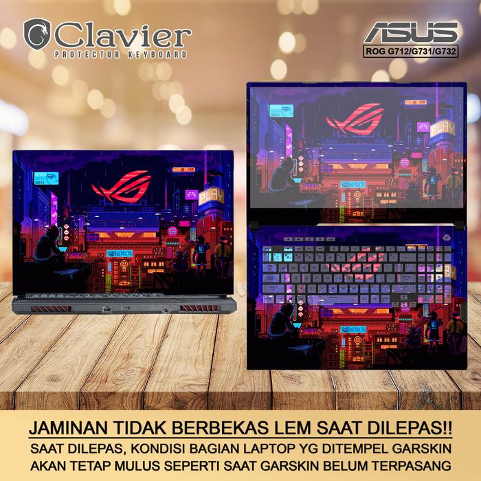 Keyboard Protector Cover Asus ROG G712 G712L G712LU Silikon Cooskin  FULLBODY