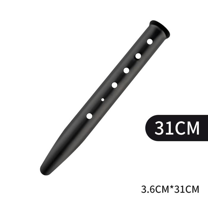 Gambar 31CM Pasak Pantai Aluminium Alloy Pasak Tenda Camping Mendaki Hiking Pasak Pasir Pantai - Hitam dari HandyMALL-01 undefined Tokopedia