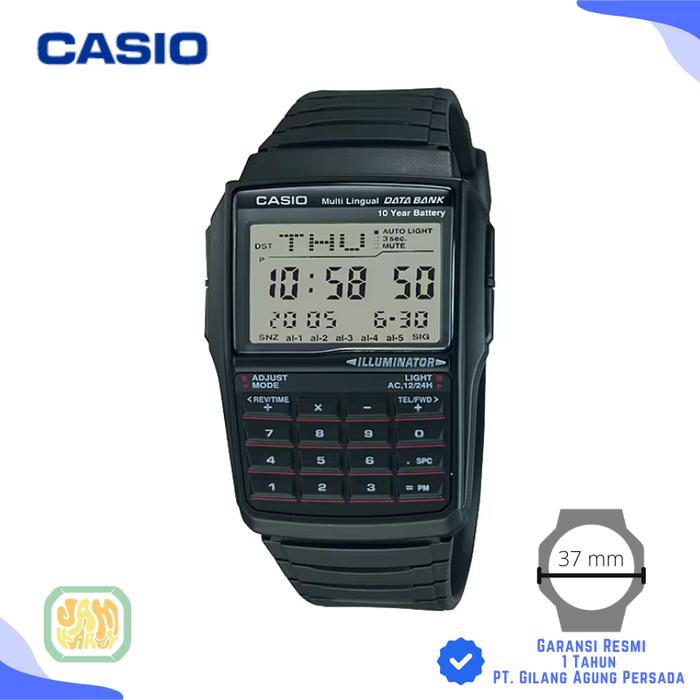 Gambar CASIO DATABANK DBC-32-1A ORIGINAL dari Jam Karet undefined Tokopedia