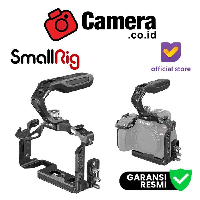 Gambar SMALLRIG Black Mamba Cage Kit For Panasonic LUMIX S5 II S5 IIX 4024 dari CAMERA CO ID undefined Tokopedia