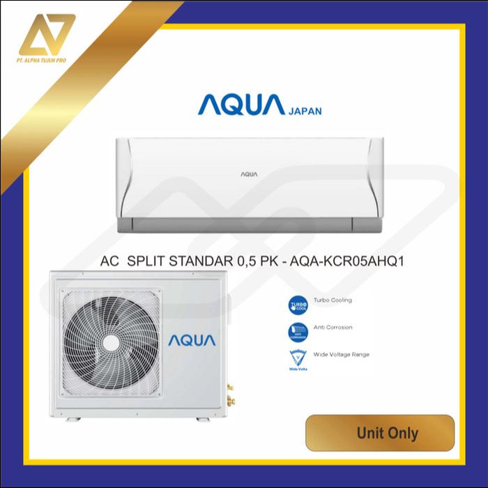 Gambar AC SPLIT AQUA 1/2 PK AQA-KCR05AHQ1 - UNIT ONLY dari Alpha7Pro undefined Tokopedia