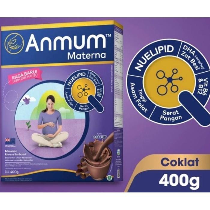 Gambar READYSTOCK ANMUM MATERNA IBU HAMIL 400 GRAM VANILLA DELIGHT/STRAWBERRY WHITE CHOCOLATE/COKLAT/COKELAT/VANILA/400GR/ - Coklat dari Lynneg Shhop undefined Tokopedia