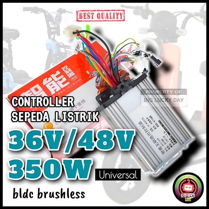 Gambar Controller 36v 48v 350w bldc brushless sepeda listrik universal selis dari BIG LUCKY DAY undefined Tokopedia