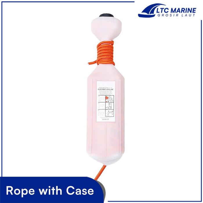 Gambar IMPA 330971-1 Tali Lifebuoy Line 8mm x 30mtr Tali Life Line - Rope with Case dari LTC Marine Grosir Laut undefined Tokopedia