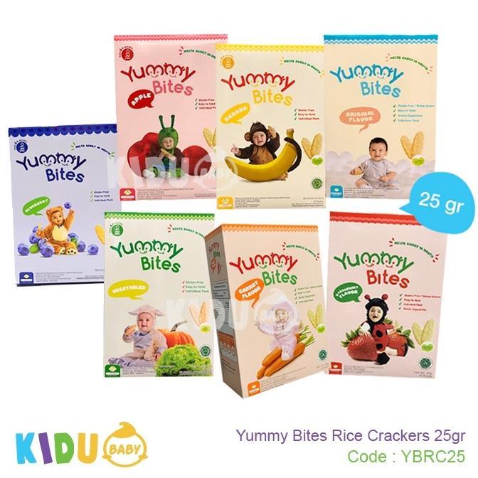 Gambar Potongan Yummy Bites Rice Crackers 25Gr Kidu Baby dari Fionaf Stuff undefined Tokopedia