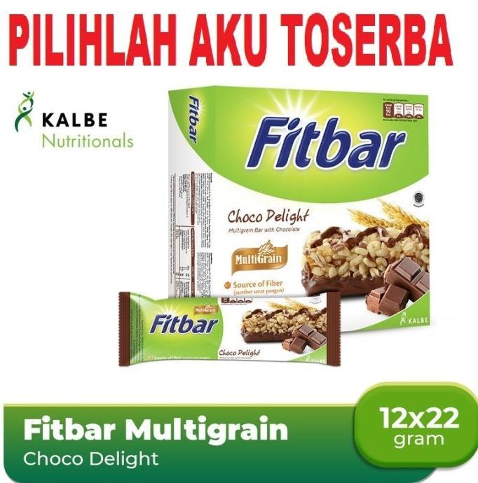 Gambar NEW SALE FITBAR CHOCO DELIGHT MULTIGRAIN CEREAL BAR ISI 12 - (HARGA 1 BOX) dari Gudang Kebajikan undefined Tokopedia