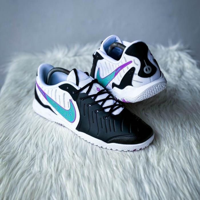 Sepatu Futsal Nike Tiempo Legend 10 Pro White Black Tosca IC 39
