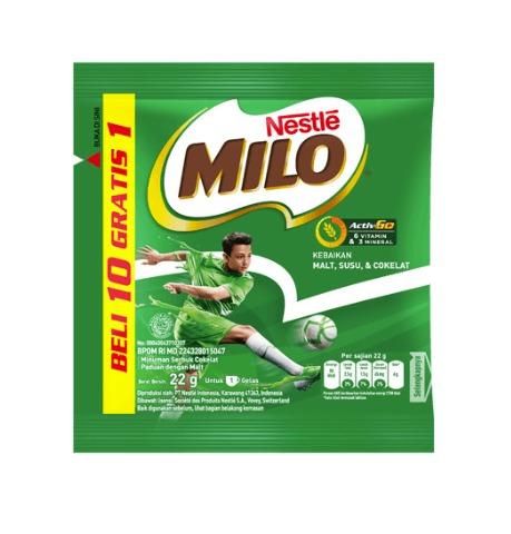 Gambar Milo Activ Go Sachet 10x22Gr dari Baking Store Grogol undefined Tokopedia