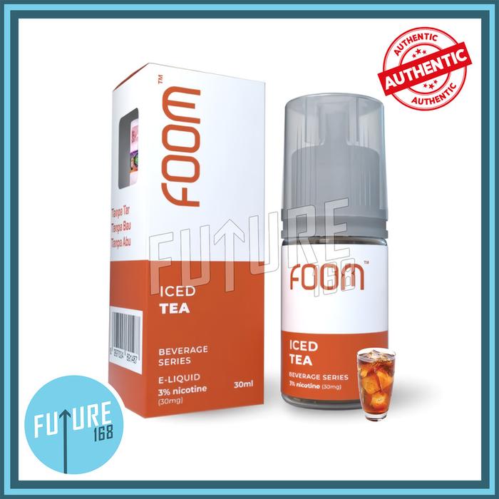 Gambar FOOM Liquid Es Teh Series 30mg 30ml Ice Tea, Lemon, Peach, Lychee - ICED TEA dari Future168 undefined Tokopedia