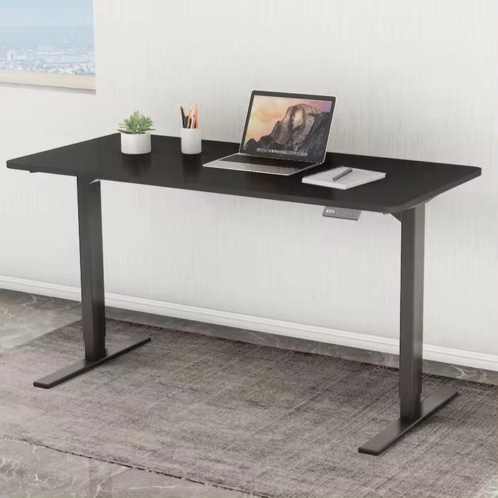 Gambar Superior Quality Height Adjustable Automatic Electric Lift Desk - Smart Up Down Table with Lift Mechanism - Black dari pakgudang undefined Tokopedia