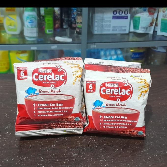 Gambar Nestle Cerelac Bubur Bayi Sachet isi 20gr. Makanan MPASI usia 6 bulan - kacang hijau dari chokichoshop undefined Tokopedia