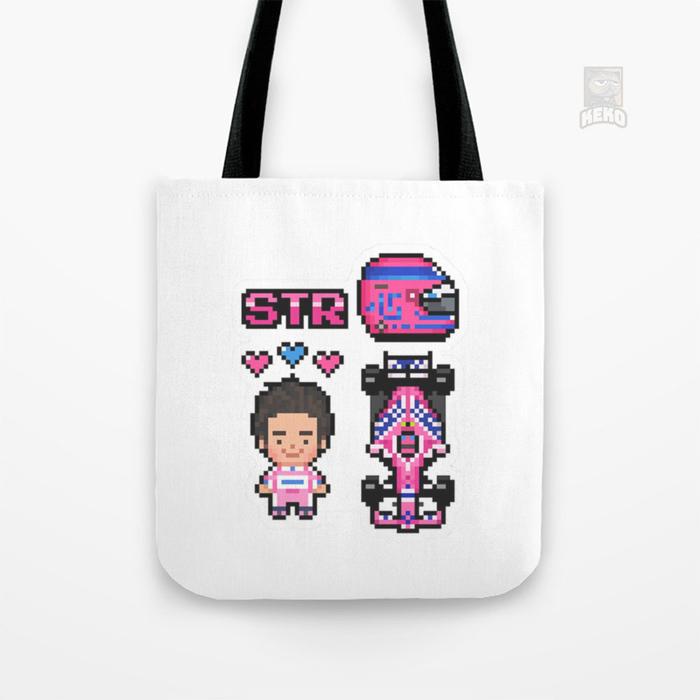 Gambar Tas Slempang | Tote Bag Kanvas Pixel Lance Stroll F1 2020 dari JinadiStore undefined Tokopedia