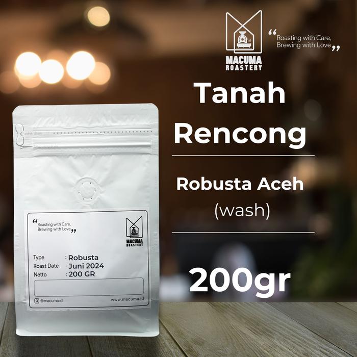 Gambar Tanah Rencong (Robusta) by Macuma Roastery (Kopi Robusta) - 200gr, Kasar dari MACUMA.ID undefined Tokopedia
