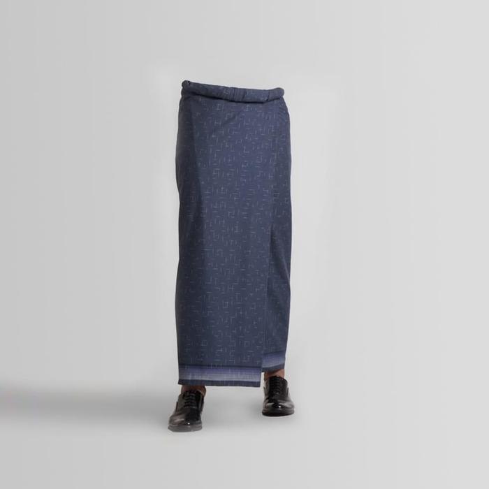 Gambar Bonuskan Sarung Wadimor Hujan Gerimis 777 - NAVY dari Listyanieh Kios undefined Tokopedia