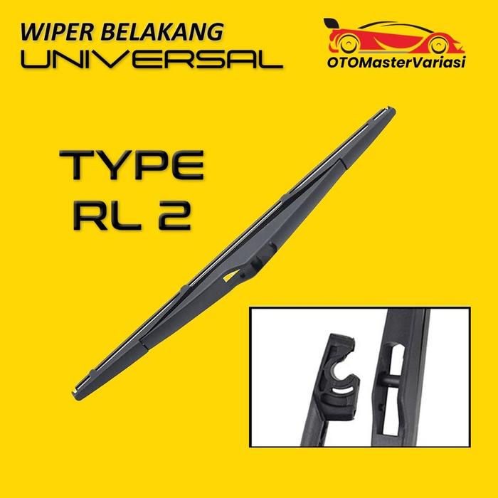 Gambar READY - WIPER BELAKANG MOBIL REAR WIPER BLADE SEMUA MERK MOBIL KIPAS KACA BELAKANG TYPE ROCK LOCK 2 DAN ROCK LOCK 3 - TERBARU - ROCK LOCK 2, 12 inch dari Wisanggeni Shoop undefined Tokopedia