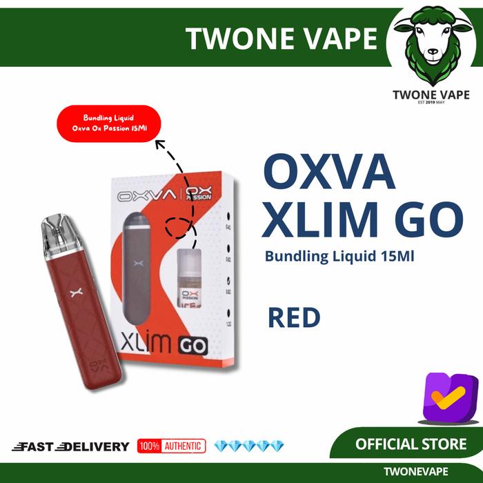 Gambar Pod Oxva Xlim Go Bundling - RED dari Twoneofficial undefined Tokopedia