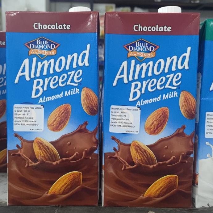 Gambar Susu Almond Breeze Coklat 946 Ml dari Mozza Project undefined Tokopedia
