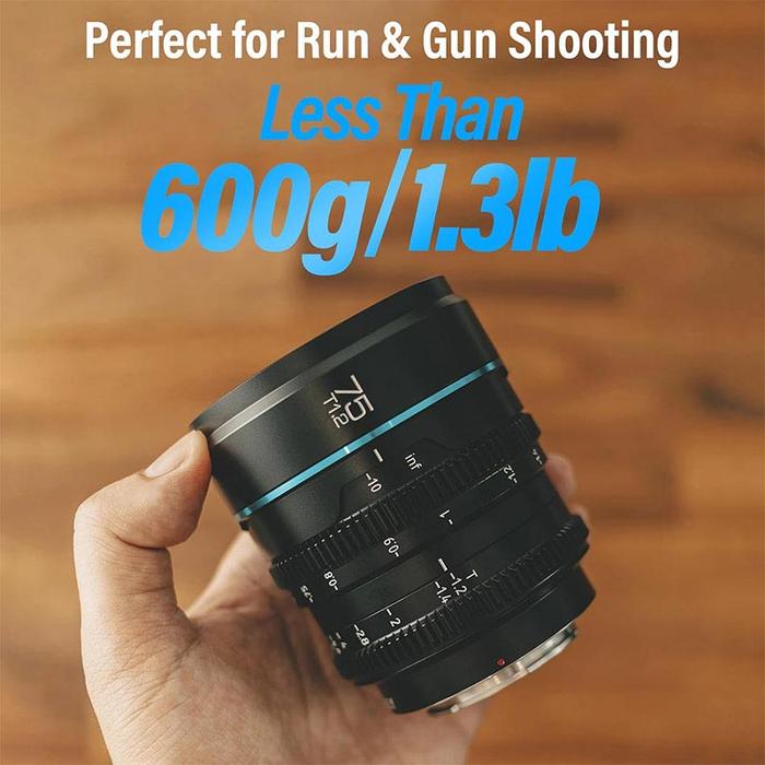 Gambar SIRUI Nightwalker 75mm T1.2 S35 Manual Focus Cine Lens Sirui Night walker 75 mm T1.2 Super35 GARANSI RESMI - Black, Sony E- Mount dari CAMERA CO ID undefined Tokopedia