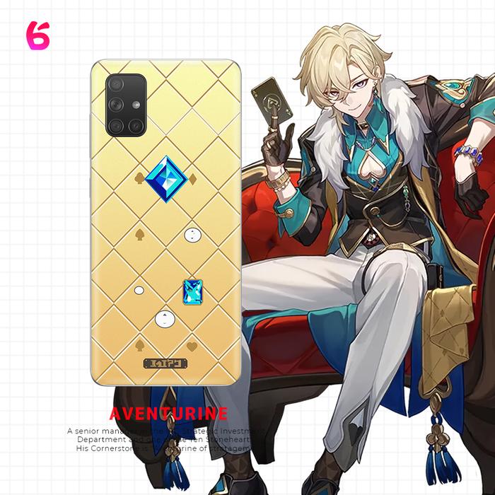 Gambar Aventurine - Phone Case Honkai Star Rail - Anticrack dari ROKU Project undefined Tokopedia