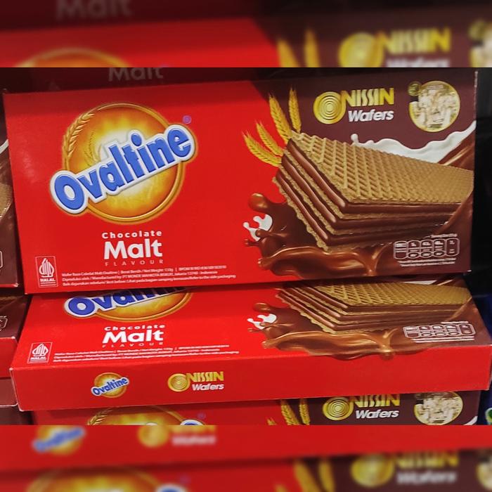 Gambar Nissin Ovaltine chocolate malt wafer 150gr fh dari CHEN'S MART88 undefined Tokopedia