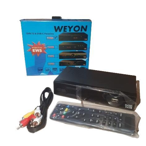 Gambar STB DVB SET TOP BOX TV DIGITAL ADVANCE STP-A02 / TANAKA T2 NEW - BODY BESI / WAJIB ADA ANTENA DIGITAL / STB WEYON & HINOMARU - STB WEYON RCA dari pujpuj77 undefined Tokopedia