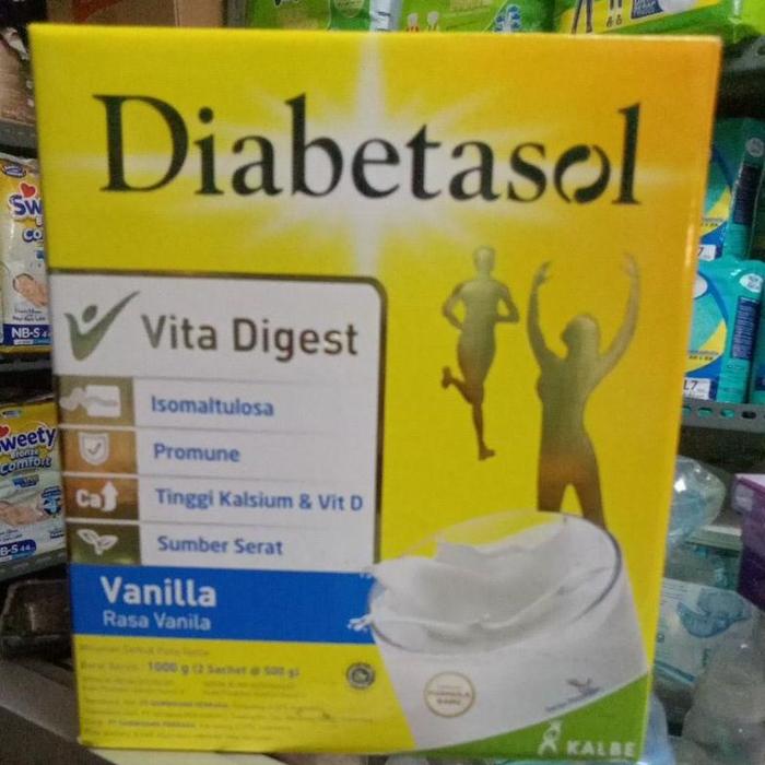 Gambar Termurah! Diabetasol 950Gr Vanila Dan Coklat[Free Wafer, Tidak Berlaku Kelipatan] #Bebasongkir - Coklat, 950 dari Nayanaf Store undefined 4 Tokopedia