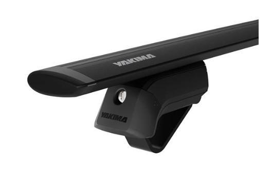 Gambar Yakima Thrubar JetStream Bars S/M 140cm for Ford Everest Next Gen (Raised Rail) - Pair - Black dari Banteng Mas Surabaya undefined Tokopedia