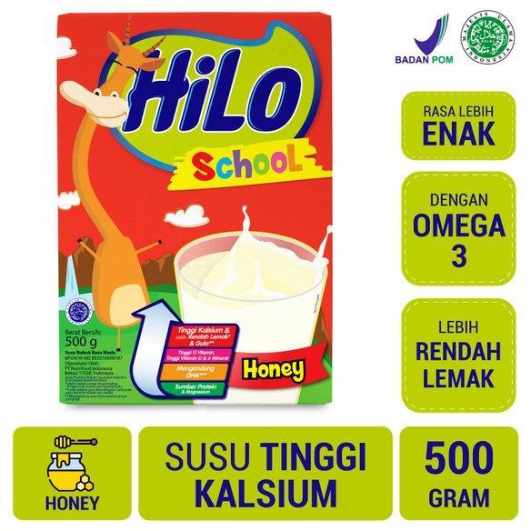 Gambar [Free Ongkir] Hilo School Honey 500Gr - Susu Tinggi Kalsium Rendah Lemak - Bpom And Halal Certified dari Dayyan Ehan undefined Tokopedia