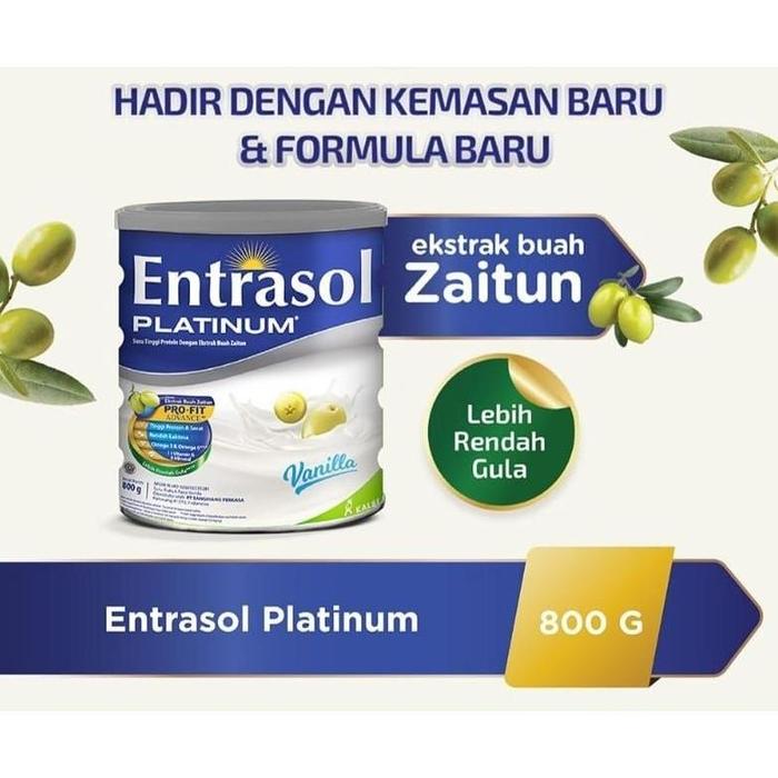 Gambar Termurah! Entrasol Platinum Vanila 800Gr #Bebasongkir - coklat dari Nayanaf Store undefined Tokopedia