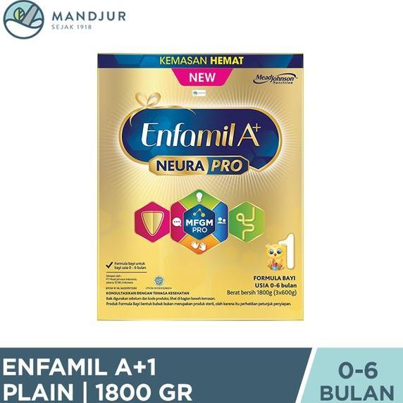 Gambar Enfamil A Plus Tahap 1 Susu Formula Bayi Plain 1800 gr dari MONITAMOON undefined Tokopedia