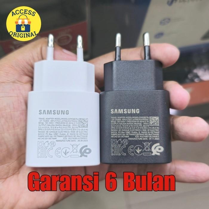 Adaptor Charger Superfast 25W Samsung Galaxy Z Fold Z Flip 5G Adapter  Super Fast Original Hitam di Access Original Tokopedia