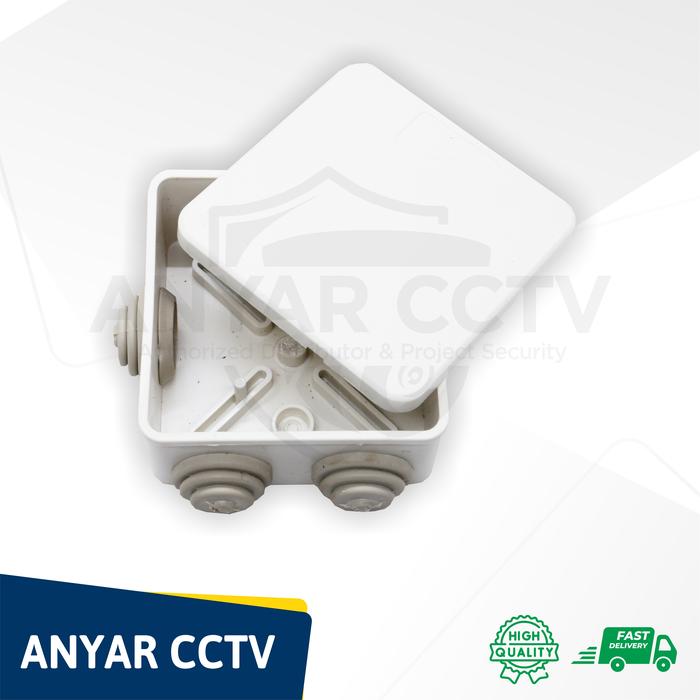 Gambar WHITE JUNCTION BOX WATERPROOF / DURADUS CAMERA CCTV 3/4 inch - Putih dari ANYAR CCTV undefined Tokopedia