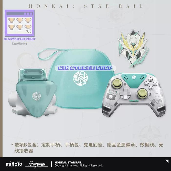 Gambar Honkai Star Rail Official Merchandise - Firefly Controller / Sam Controller / Firefly Honkai Star Rail Controller - +Charging Base dari WinstreakShop undefined Tokopedia
