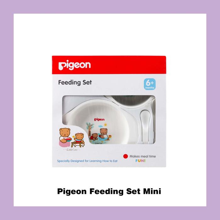 Gambar Pigeon Feeding Set Mini/ Set Peralatan Makan Kecil dari BrowLapak undefined Tokopedia