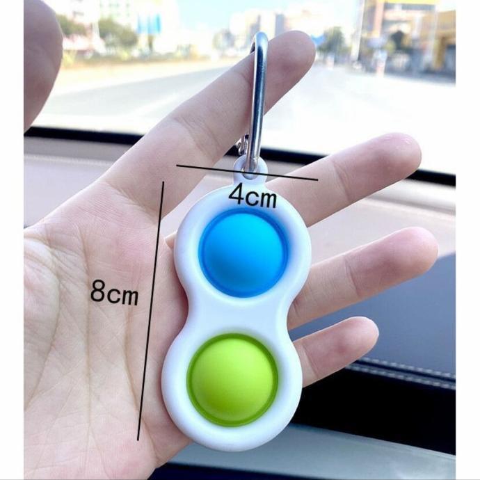 Gambar Terbaru!!! Push Pop It Fidget Toy Keychain Mainan Edukasi Anak Viral Tiktok 2 3 - Hole 2 dari RADITYA TOYS undefined Tokopedia