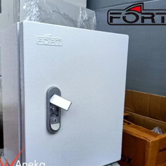 Jual Box Panel Metal/Flat Indoor Fort 300x200x150mm IP65 + Baseplate ...