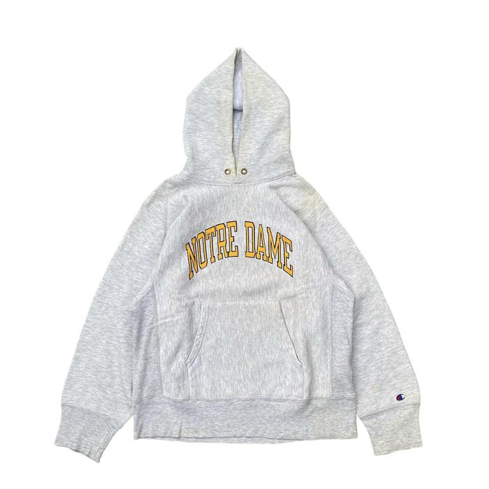Jual Vintage 80s Champion Notre Dame RW Hoodie - Sise M - Kota 