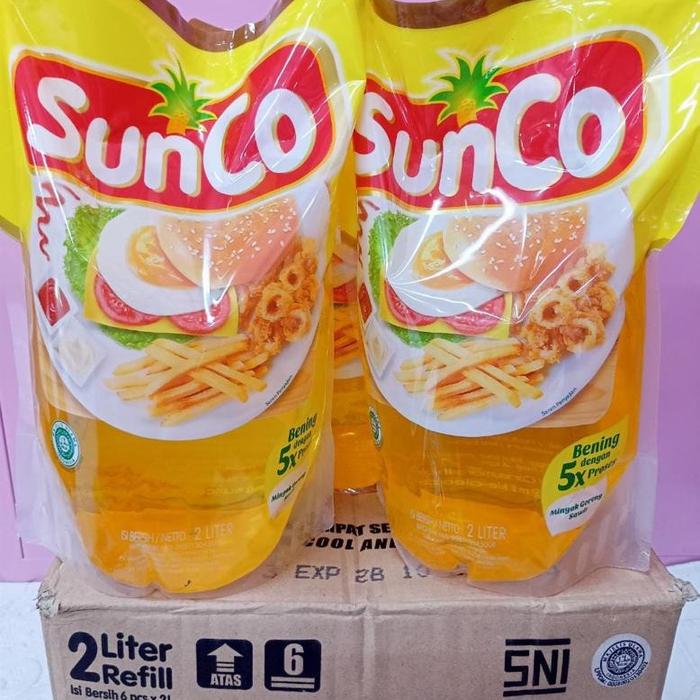Gambar Minyak goreng sunco 2 liter free kardus dari clarahope 88 undefined Tokopedia